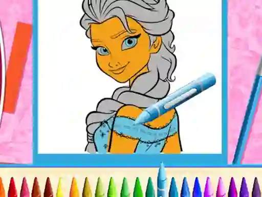 The Princess Sisters Coloring — 無料オンラインゲーム