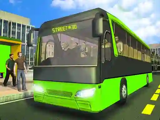City Passenger Coach Bus Simulator Bus Driving 3d — 無料オンラインゲーム