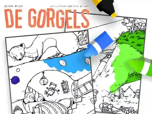 Coloring Gorgels — 無料オンラインゲーム