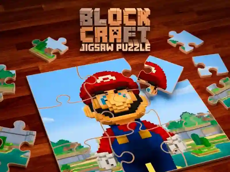 ゲームBlock Craft Jigsaw Puzzleオンライン