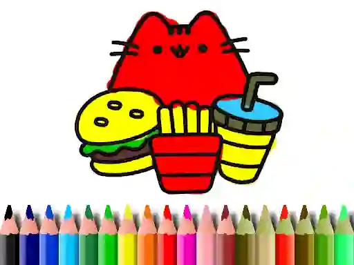 Back To School: Cute Cats Coloring — 無料オンラインゲーム