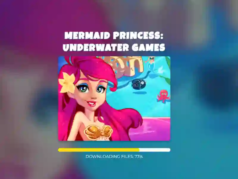 ゲームMermaid Princess: Underwater Gamesオンライン