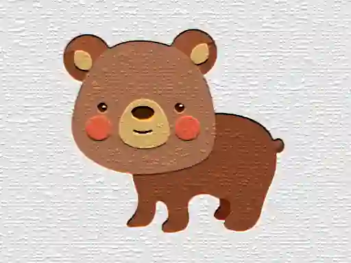 Cartoon Bear Puzzle — 無料オンラインゲーム
