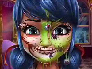 Dotted Girl Halloween Makeup — 無料オンラインゲーム