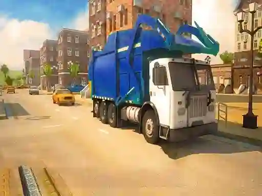 Road Garbage Dump Truck Driver — 無料オンラインゲーム