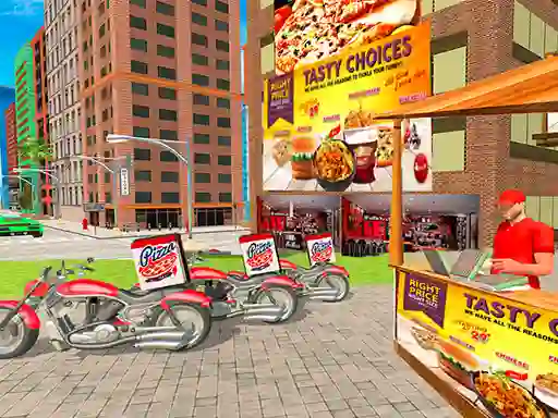 Pizza Delivery Boy Simulation — 無料オンラインゲーム