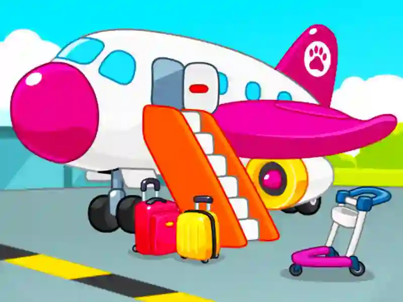 Kids Airport Adventure — 無料オンラインゲーム