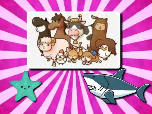Animal Puzzle — 無料オンラインゲーム
