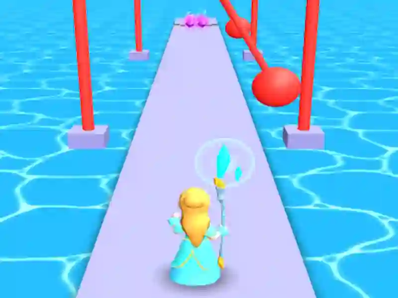 ゲームFrozen Race 3Dオンライン