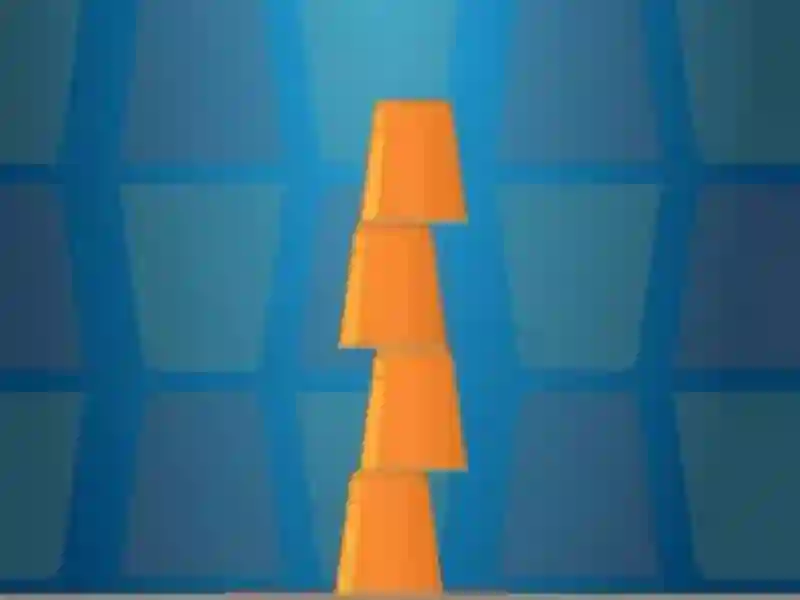 Cups Tower Builder — 無料オンラインゲーム
