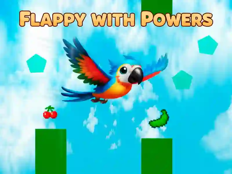 Flappy with Powers — 無料オンラインゲーム