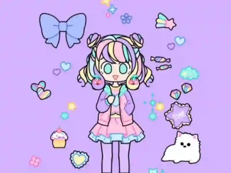 Pastel Girl Dress Up — 無料オンラインゲーム