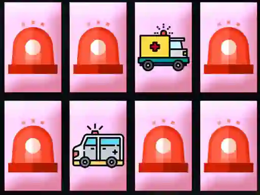 Ambulance Trucks Memory — 無料オンラインゲーム