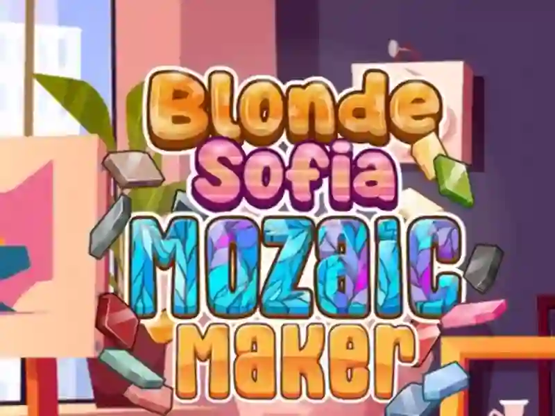 Blonde Sofia: Mozaic Maker — 無料オンラインゲーム