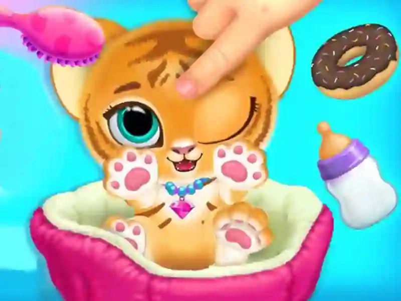Baby Tiger Care — 無料オンラインゲーム
