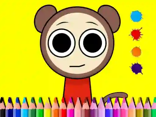 Sprunki Valentine Coloring book — 無料オンラインゲーム