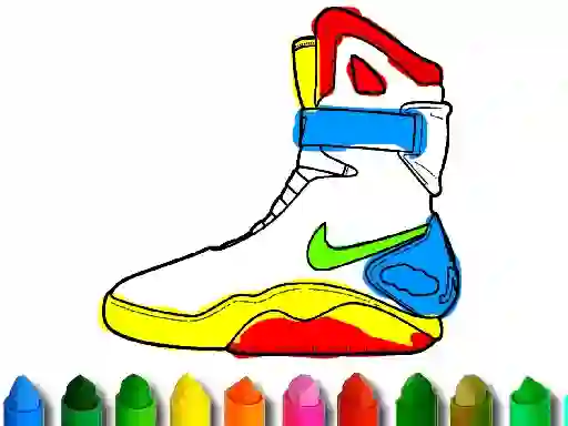 Back To School: Shoe Coloring — 無料オンラインゲーム