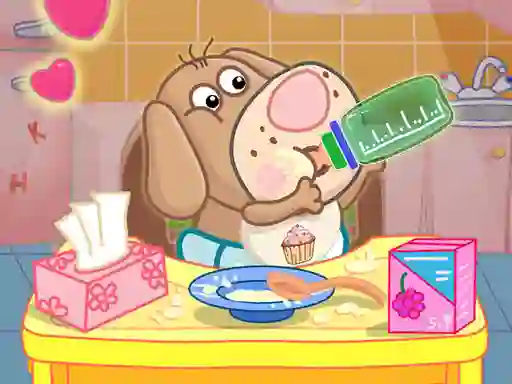 Hippo Baby Care Game — 無料オンラインゲーム