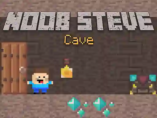 Noob Steve Cave — 無料オンラインゲーム