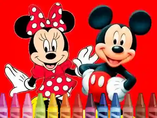 Mickey Mouse Coloring — 無料オンラインゲーム