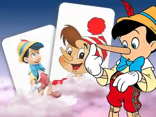 Pinocchio Memory card Match — 無料オンラインゲーム