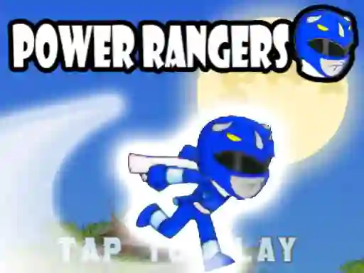 Blue Ranger High Jump — 無料オンラインゲーム