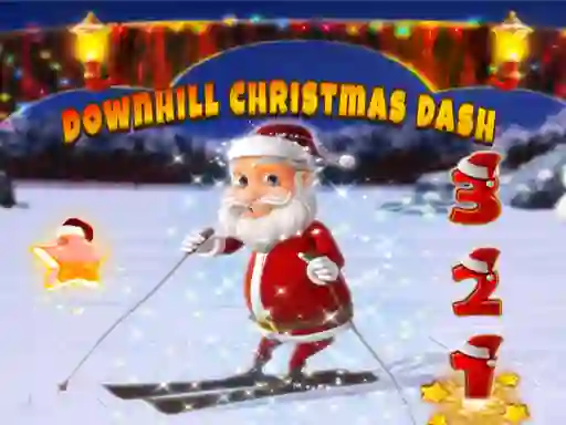 Downhill Christmas Dash — 無料オンラインゲーム