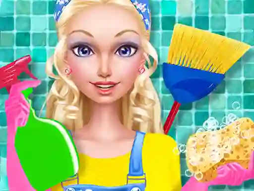 Fashion Doll House Cleaning — 無料オンラインゲーム