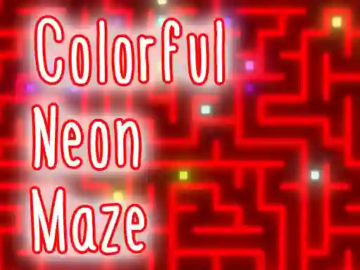 Colorful Neon Maze — 無料オンラインゲーム