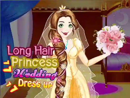 Long Hair Princess Wedding Dress up — 無料オンラインゲーム