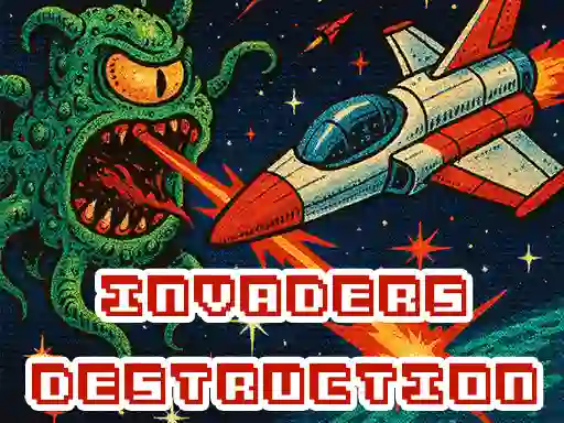 ゲームInvaders Destructionオンライン
