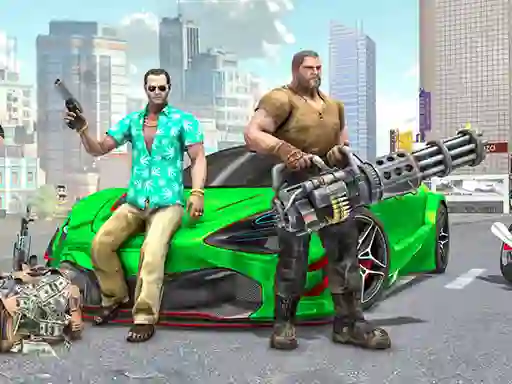 ゲームReal Gangster City Crime Car Simulator Gameオンライン
