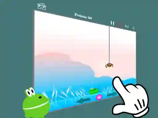 Hunt feed the frog 2 — 無料オンラインゲーム