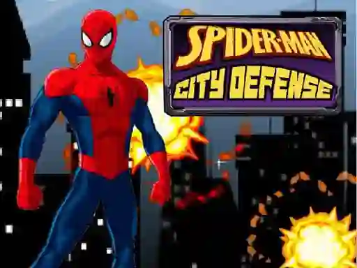 Spiderman City Defense — 無料オンラインゲーム