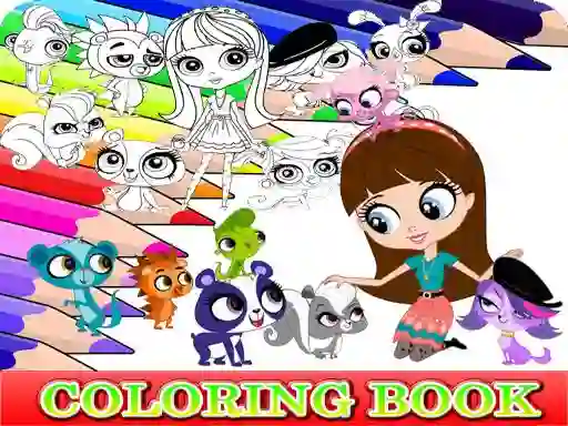 Coloring Book for Littlest Pet Shop — 無料オンラインゲーム