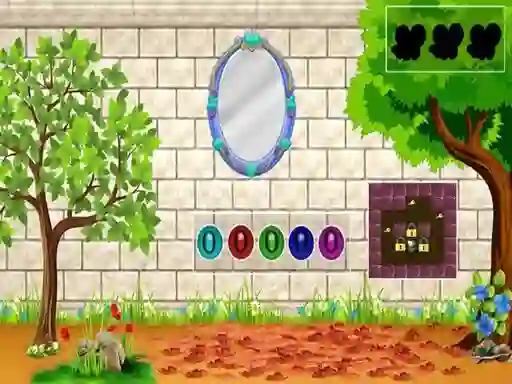 White Brick Backyard Escape — 無料オンラインゲーム