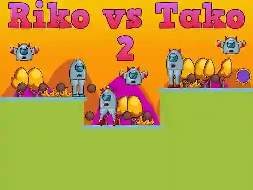 Riko vs Tako 2 — 無料オンラインゲーム