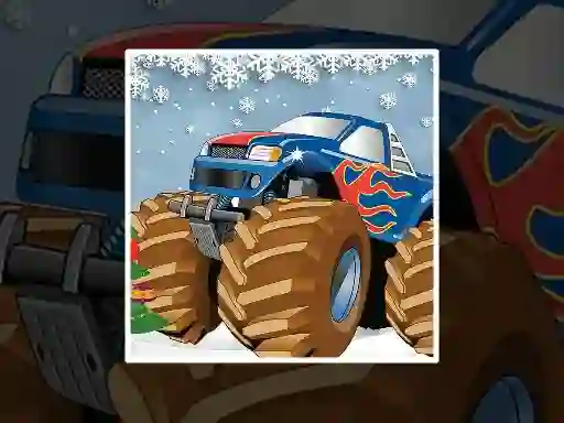 Winter Monster Truck Puzzles — 無料オンラインゲーム