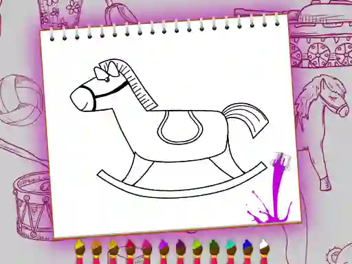 ゲームColoring Book: Toy Shopオンライン