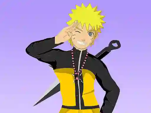 ゲームNaruto Dress upオンライン