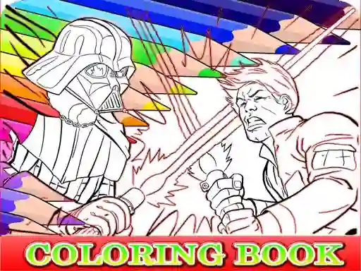 Coloring Book for Darth Vader — 無料オンラインゲーム
