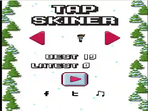 Tap Skier — 無料オンラインゲーム