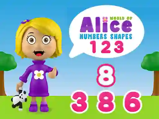 World of Alice Numbers Shapes — 無料オンラインゲーム