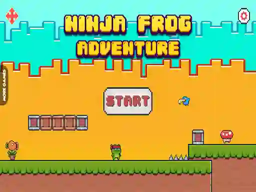 Ninja Frog Adventure — 無料オンラインゲーム