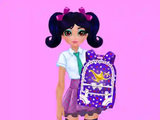 Jasmine and Elsa School Bag Design Contest — 無料オンラインゲーム
