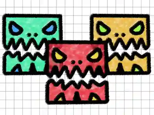 Geometry Dash Paper Note — 無料オンラインゲーム