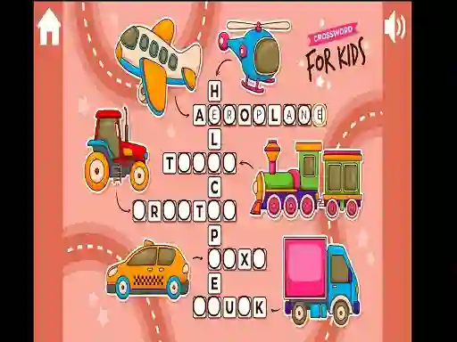 Crossword for Kids — 無料オンラインゲーム