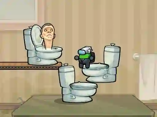 Impostor Jump Skibidi Toilet — 無料オンラインゲーム