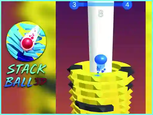 ゲームStack Bounce Ball 3dオンライン