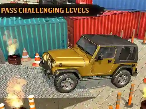 Classic Real 4x4 Jeep Parking Drive Game — 無料オンラインゲーム